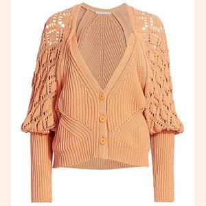 NEW Jonathan Simkhai Sz. Medium Adeline Cardigan